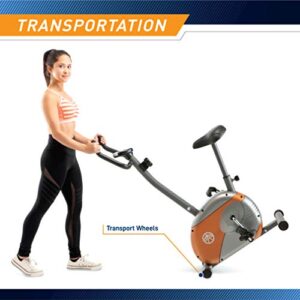 Marcy Upright Exercise Bike with Resistance ME-708