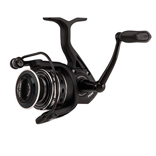 PENN Pursuit III Inshore Spinning Fishing Reel, Size 4000, Corrosion-Resistant Graphite Body And Line Capacity Rings, Machined Aluminum Superline Spool, HT-100 Drag System