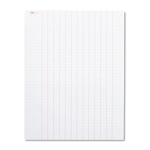 Tops 3616 Data Pad with Plain Column Headings, 8 1/2 X 11, White, 50 Sheets