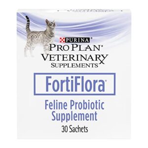 Purina Pro Plan Veterinary Supplements FortiFlora Cat Probiotic Supplement for Cats with Diarrhea - (6) 30 ct. Boxes
