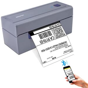 beeprt Bluetooth Shipping Label Printer - 4x6 Wireless Label Printer for Shipping Packages, Thermal Label Printer Compatible with Shopify Ebey Amazon Etsy FedEx UPS USPS Small Business Home 72pcs/min