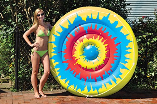 Swimline Tie Dye Island Inflatable Pool Toy