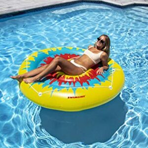 Swimline Tie Dye Island Inflatable Pool Toy