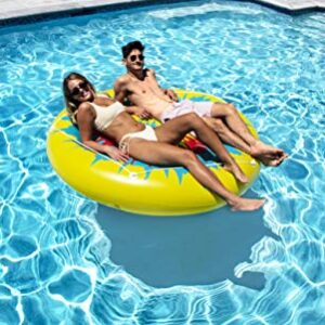 Swimline Tie Dye Island Inflatable Pool Toy