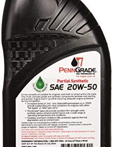 Brad Penn Oil 009-7119-12PK 20W-50 Partial Synthetic Racing Oil 12 pack