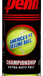 Penn Championship - Extra Duty Felt Pressurized Tennis Balls - (2 Cans, 6 Balls)