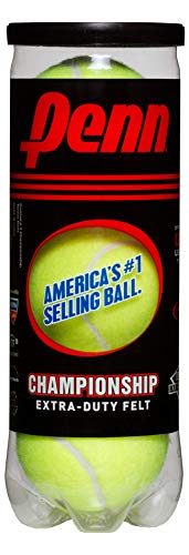 Penn Championship - Extra Duty Felt Pressurized Tennis Balls - (2 Cans, 6 Balls)