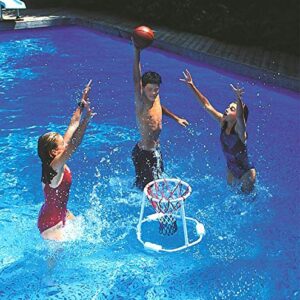 Swimline 2 9162 Swimming Pool Quality Floating Super Hoops Fun Basketball Games
