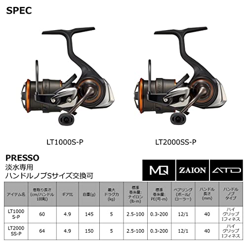 Daiwa LT2000SS-P Reel 21 Presso