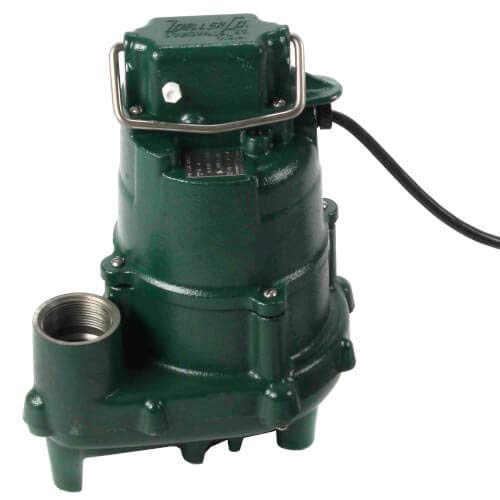 Zoeller Model N152 Dose Mate Non-Automatic High Head Effluent Pump w/ 20' Cord (0.4 HP)