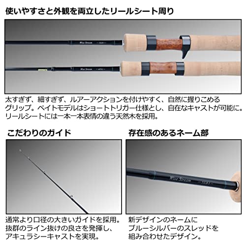 Daiwa 53LB-3/Q Trout / Native Widesstream Black