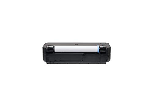 HP DesignJet T210 Large Format 24-inch Color Plotter Printer, Includes 2-Year Warranty Care Pack (8AG32H),Black