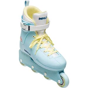 Impala Lightspeed Inline Skate - Sky Blue/Yellow (Women's Size 9)