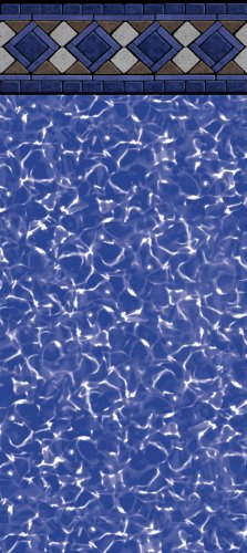 Swimline 30-Feet Round Grand Tile Unibead Pool Liner, 52-Inch