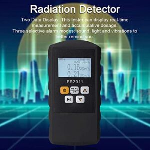 GOYOJO Geiger Counter Nuclear Radiation Detector Radiation Dose Alarm Multi-Function Marble Radioactive X-Rays γ-Rays Hard β-Rays Alarm Device Dosimeter High Sensitivity Personal Home use Dosimeter