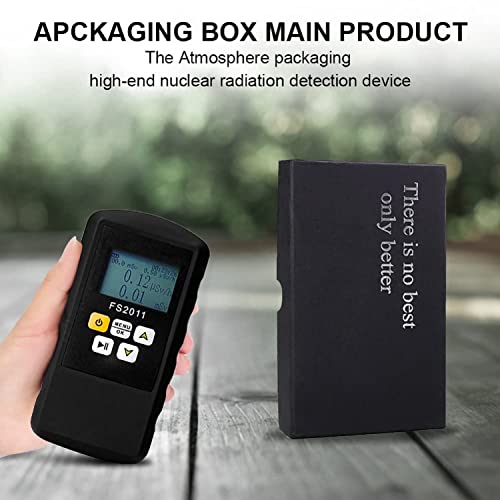 GOYOJO Geiger Counter Nuclear Radiation Detector Radiation Dose Alarm Multi-Function Marble Radioactive X-Rays γ-Rays Hard β-Rays Alarm Device Dosimeter High Sensitivity Personal Home use Dosimeter