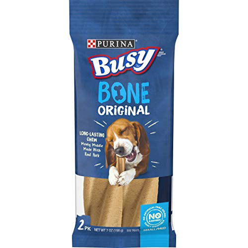 Purina Busy Made in USA Facilities Small/Medium Dog Bones, Original - (6) 2 ct. Pouches