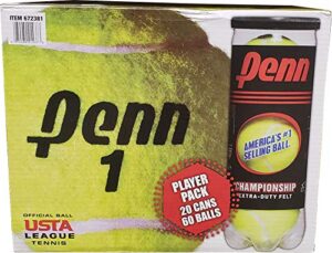 penn player pack – 20 cans(60 balls total)