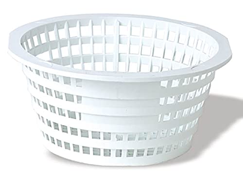 Swimline Olympic ACM88 Replacement Swimming Pool Skimmer Basket White (4 Pack)