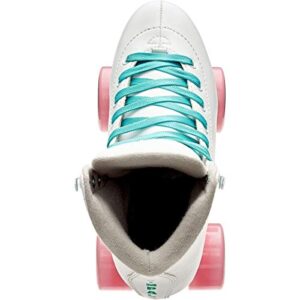 Impala Rollerskates Girl's Impala Quad Skate (Big Kid/Adult) White 8 (US Men's 6, Women's 8) M