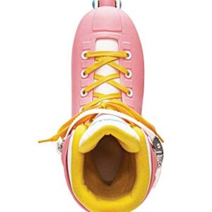 Impala Lightspeed Inline Skate (US 5 / EU 36 / UK 3, Pink/Yellow)