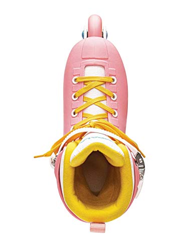 Impala Lightspeed Inline Skate (US 5 / EU 36 / UK 3, Pink/Yellow)