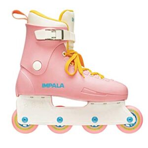 Impala Lightspeed Inline Skate (US 5 / EU 36 / UK 3, Pink/Yellow)