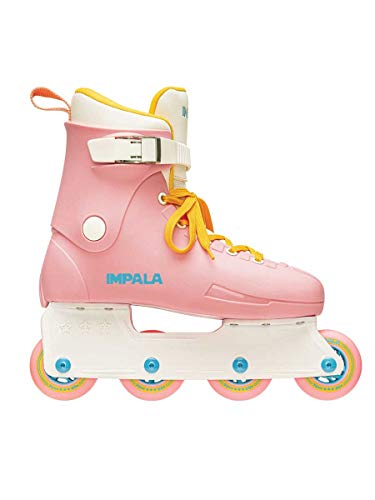 Impala Lightspeed Inline Skate (US 5 / EU 36 / UK 3, Pink/Yellow)