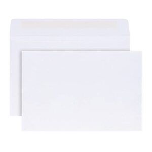 office depot booklet envelopes, 6in. x 9in., white, box of 100, 77326