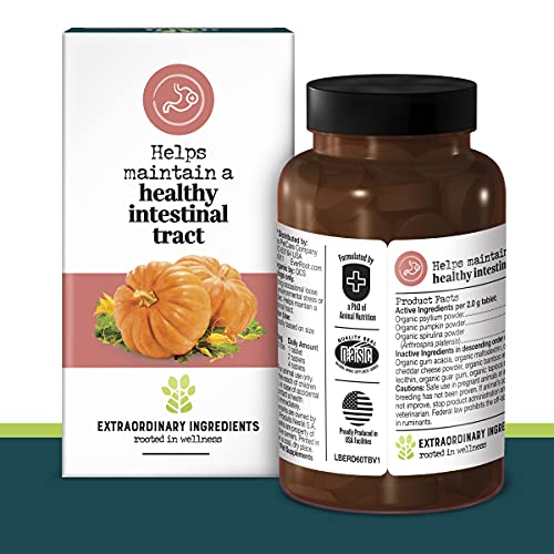 EverRoot Organic Dog Supplement by Purina, Digestion Chewable Tablet with Pumpkin for Dogs - 4.23 oz. Canister