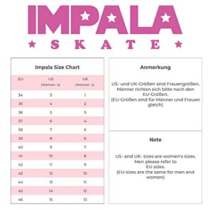 Impala Rollerskates Girl's Impala Quad Skate (Big Kid/Adult) Leopard 6 (US Men's 4, Women's 6) M