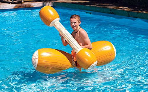 Swimline Log Flume Joust Set, 8"