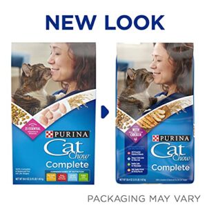 Purina Cat Chow High Protein Dry Cat Food, Complete - (4) 3.15 Lb. Bags