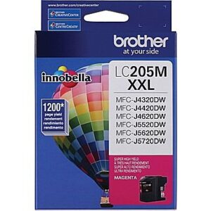 brother lc205ms original magenta ink,super high-yield