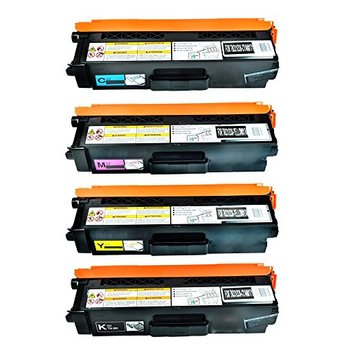 Speedy Toner Compatible Toner Cartridges Replacement for Brother TN331/TN336 Set Use for HL-8250CDN, 8350CDW, 8350CDWT, MFC-L8600CDW, L8850CDW Printers- (4 Pack)