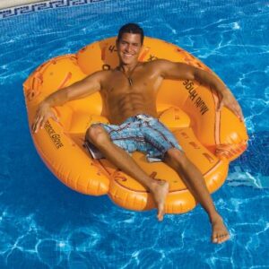 Swimline Giant Inflatable Baseball Glove Pool Float , Brown