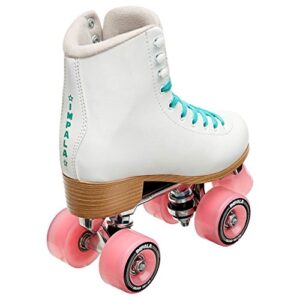 Impala Rollerskates Girl's Impala Quad Skate (Big Kid/Adult) White 9 (US Men's 7, Women's 9) M