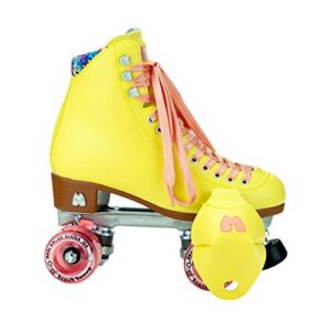 Moxi Skates - Beach Bunny - Fashionable Womens Roller Skates | Strawberry Lemonade | Size 7