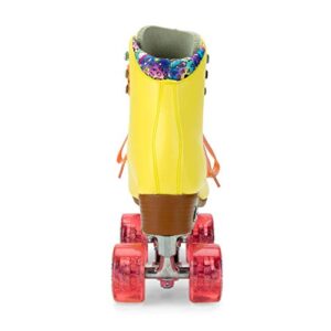 Moxi Skates - Beach Bunny - Fashionable Womens Roller Skates | Strawberry Lemonade | Size 7