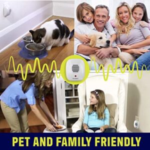 Bell + Howell Ultrasonic Pest Repeller Home Kit (Pack of 4), Ultrasonic Pest Repeller, Pest Repellent for Home, Bedroom, Office, Kitchen, Warehouse, Hotel, Safe for Human and Pet