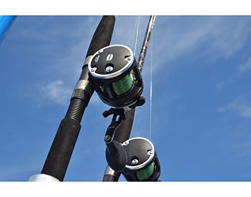 Penn 1404029 Rival Level Wind Conventional Reel, 20, 5.1: Gear Ratio, 6'6" 1pc Rod, 20-40 Line Rate, Medium/Heavy Power