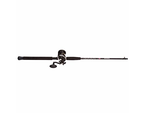 Penn 1404029 Rival Level Wind Conventional Reel, 20, 5.1: Gear Ratio, 6'6" 1pc Rod, 20-40 Line Rate, Medium/Heavy Power