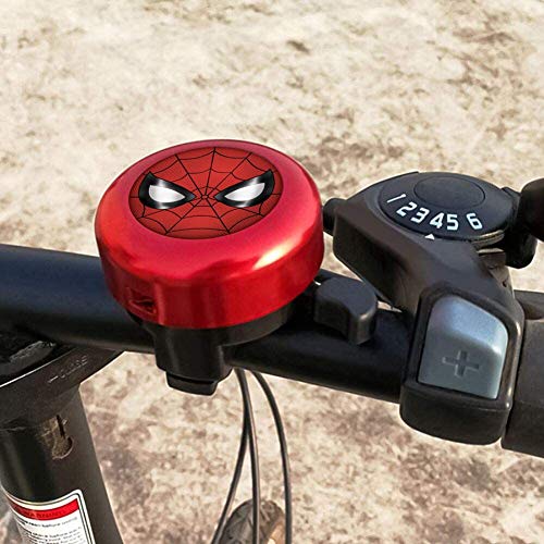 KSdeal Bike Bell for Kids Boys Toddlers,Aluminum Bicycle Bell Children's Bike Accessory,Loud Crisp Clear Sound for Bike(Right Hand)