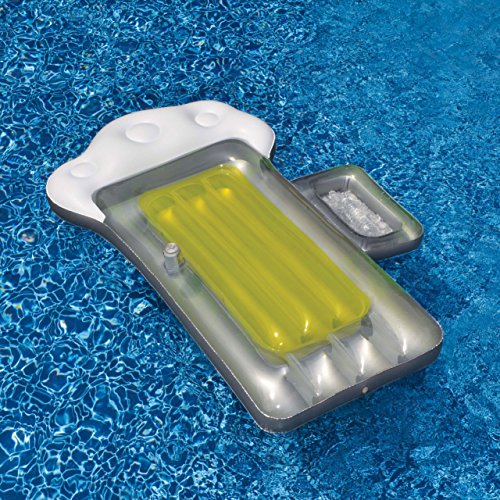 Swimline Beer Mug & Margarita Mattress Combo Pack for Swimming Pools