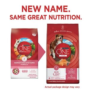 Purina ONE Natural, Sensitive Stomach Dry Dog Food, +Plus Skin & Coat Formula - 16.5 lb. Bag