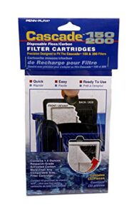 penn-plax cascade hang-on power filter replacement cartridges – 3 pack