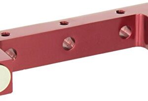 ProForm Deck Bridge, Magnetic, Up to 4-1/2 in Bores, Aluminum, Red Anodized, Each
