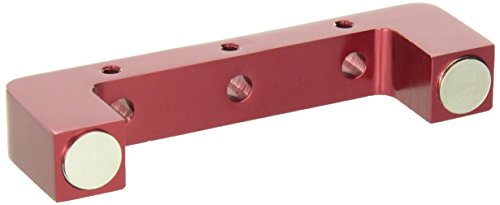 ProForm Deck Bridge, Magnetic, Up to 4-1/2 in Bores, Aluminum, Red Anodized, Each