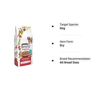 Purina Beneful Originals With Real Beef Adult Dry Dog Food, 3.5 LB