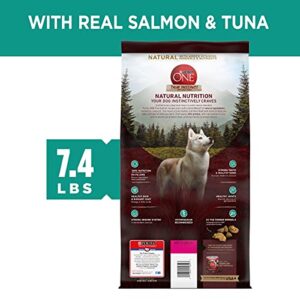 Purina ONE High Protein, Natural Dry Dog Food, True Instinct With Real Salmon & Tuna - 7.4 lb. Bag